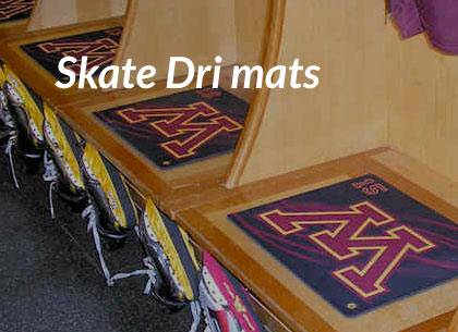 Hockey Canada Skate Mat Hockey Skates Dry Rug for Dressing Room 